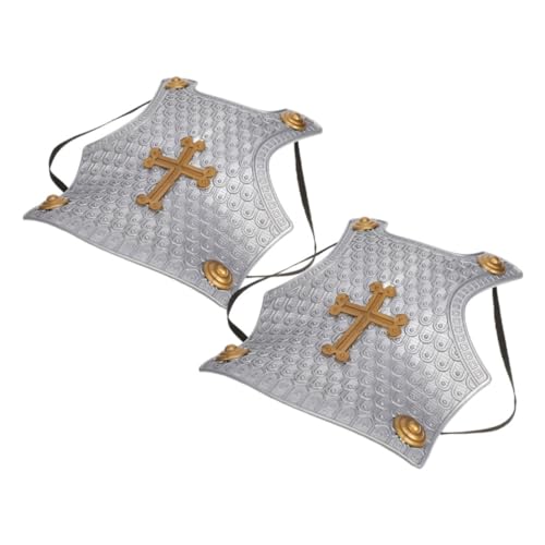 SOPOTUTU 2 Stücke Tragbare Römische Rüstung Kinder Jungen Kleid Up Rüstung Ritter Kostüm Für Party Cosplay Rolle Spielen Halloween Soldat Kostüm Prop von SOPOTUTU