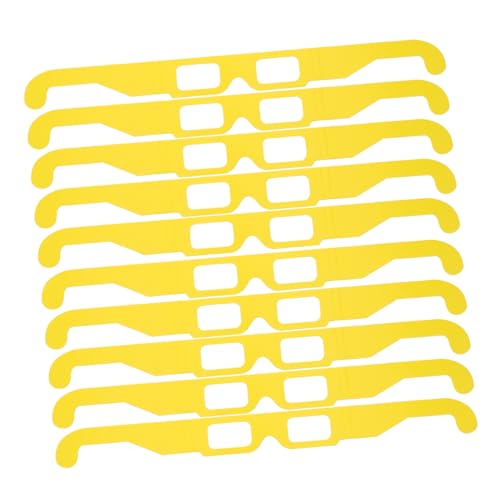 SOPOTUTU 20 Paare Feuerwerksgläser Herz- -beugung Leuchtende Gläser Ergänzungen Weihnachtsbeugungsbrille Brechende Gläser Herzförmige Brille Rave-Brille Herz Brille Yellow Papier SOPOTUTU 20 Paare Feuerwerksgläser Herz- -beugung Leuchtende Gläser Ergänzungen Weihnachtsbeugungsbrille Brechende Gläser Herzförmige Brille Rave-Brille Herz Brille Yellow Papier von SOPOTUTU