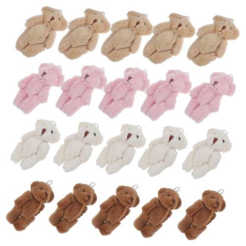 SOPOTUTU 20 Stück Ausgestopfte Bärenpuppe Kleiner Bär Schlüsselanhänger Heizkissen Stofftier Partyartikel Puppen Stofftierzoo Minibär Für Hochzeitsdekorationen Mini-bärenspielzeug Plüsch SOPOTUTU 20 Stück Ausgestopfte Bärenpuppe Kleiner Bär Schlüsselanhänger Heizkissen Stofftier Partyartikel Puppen Stofftierzoo Minibär Für Hochzeitsdekorationen Mini-bärenspielzeug Plüsch von SOPOTUTU