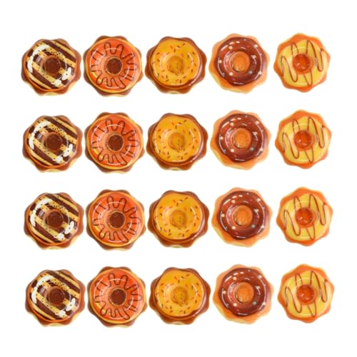 SOPOTUTU 20 Stück Donuts Für Puppenhaus Kleine Donuts Donuts Miniaturen Gefälschte Donuts Miniatur Donuts Puppenhaus Küchendekor Dessert Mini Lebensmitteldekoration Mini SOPOTUTU 20 Stück Donuts Für Puppenhaus Kleine Donuts Donuts Miniaturen Gefälschte Donuts Miniatur Donuts Puppenhaus Küchendekor Dessert Mini Lebensmitteldekoration Mini von SOPOTUTU