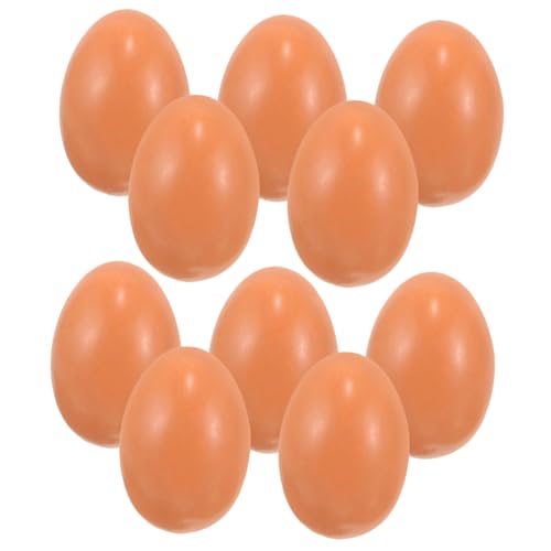 SOPOTUTU 20stücke Miniatur-Ei- Für -küche Spielzeug-Eier Für Rollenspiele Mini- Deko-Accessoires Für Puppenhäuser Für Kreative Bastelprojekte von SOPOTUTU