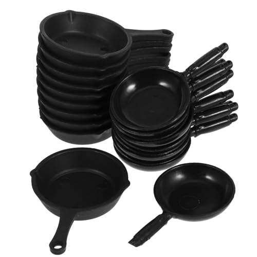 SOPOTUTU 20 Stück Miniatur-Wok Mini-hausbausatz Miniaturhaus Kit DIY-puppenhaus-bausatz Mini-Herd- Funktioniert Miniatur-puppenhauszubehör Miniaturkochgeschirr Abs Black SOPOTUTU 20 Stück Miniatur-Wok Mini-hausbausatz Miniaturhaus Kit DIY-puppenhaus-bausatz Mini-Herd- Funktioniert Miniatur-puppenhauszubehör Miniaturkochgeschirr Abs Black von SOPOTUTU