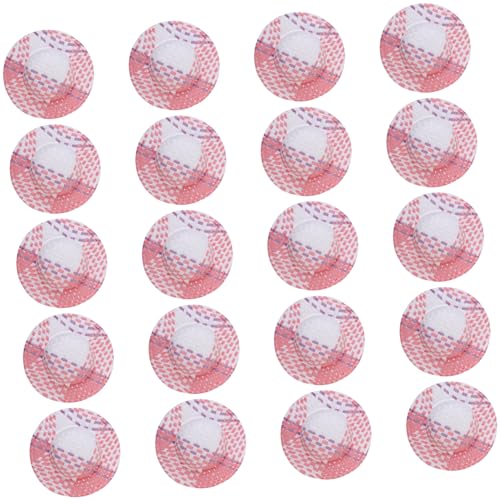 SOPOTUTU 20 Stück Miniature Woven Doll Hats Strohhüte für DIY Bastelprojekte Puppendekoration Leichte Minihüte aus Papier und Stoff für Kreative Bastelideen von SOPOTUTU