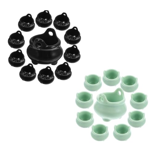 SOPOTUTU 20stücke Halloween Mini Cauldrons Kleine Für -dekorationen Party-accessoires Und Für Halloween-feiern Und Kreative Bastelprojekte SOPOTUTU 20stücke Halloween Mini Cauldrons Kleine Für -dekorationen Party-accessoires Und Für Halloween-feiern Und Kreative Bastelprojekte von SOPOTUTU