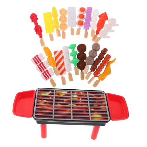 SOPOTUTU 20 Stück Teiliges BBQ Grillspielzeug Set für Realistischen Grillzutaten Lichteffekten und Sound Fördert Motorische Fähigkeiten für Outdoor küche und Fantasievolles Rollenspiel SOPOTUTU 20 Stück Teiliges BBQ Grillspielzeug Set für Realistischen Grillzutaten Lichteffekten und Sound Fördert Motorische Fähigkeiten für Outdoor küche und Fantasievolles Rollenspiel von SOPOTUTU