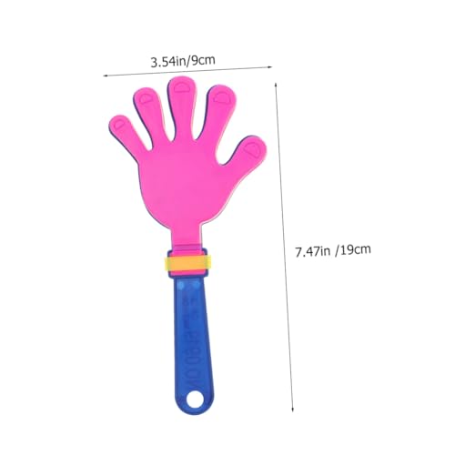 SOPOTUTU 20 Stück Teiliges Bunte Kunststoff Handklatscher Geräuschvolle Party Lärmerzeuger für Erwachsene Interaktive Lärmerzeuger für Karneval Sportevents Geburtstage und Zufällige Farbe SOPOTUTU 20 Stück Teiliges Bunte Kunststoff Handklatscher Geräuschvolle Party Lärmerzeuger für Erwachsene Interaktive Lärmerzeuger für Karneval Sportevents Geburtstage und Zufällige Farbe von SOPOTUTU