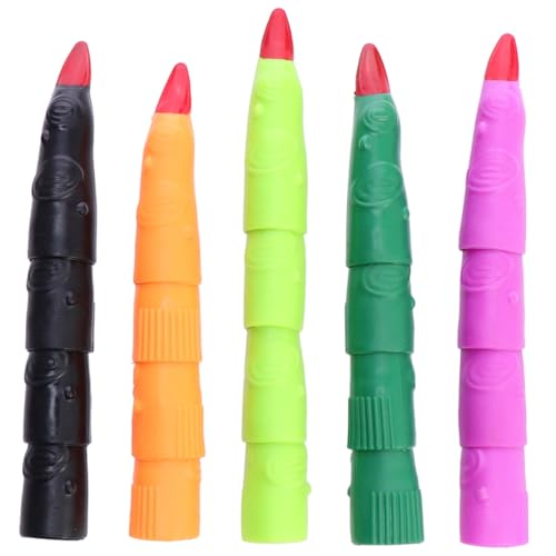 SOPOTUTU 20 Stück Teiliges Halloween Fake Nails Bunte Hexenfingernägel Künstliche Fingernagelabdeckungen in Schwarz Orange und Grün für DIY Kostüm Partydeko und Cosplay Zubehör SOPOTUTU 20 Stück Teiliges Halloween Fake Nails Bunte Hexenfingernägel Künstliche Fingernagelabdeckungen in Schwarz Orange und Grün für DIY Kostüm Partydeko und Cosplay Zubehör von SOPOTUTU