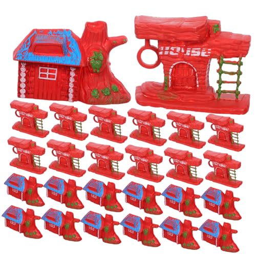 SOPOTUTU 20 Stück Teiliges Kleine Holzhaus-Modelle Realistische Miniaturhäuser mit Detaillierter Gravur Vielseitig für Sandtisch Feengarten Diorama und Outdoor-mikrolandschaften SOPOTUTU 20 Stück Teiliges Kleine Holzhaus-Modelle Realistische Miniaturhäuser mit Detaillierter Gravur Vielseitig für Sandtisch Feengarten Diorama und Outdoor-mikrolandschaften von SOPOTUTU