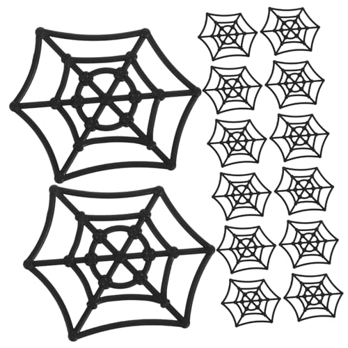 SOPOTUTU 20 Stück Teiliges Kunststoff Spinnennetz Halloween Deko Realistisch Gruseliges Party Hängedekor für Halloween Atmosphäre Geeignet für Haus Bar und Escape Room SOPOTUTU 20 Stück Teiliges Kunststoff Spinnennetz Halloween Deko Realistisch Gruseliges Party Hängedekor für Halloween Atmosphäre Geeignet für Haus Bar und Escape Room von SOPOTUTU