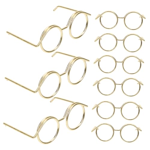 SOPOTUTU 20 Stück Teiliges Mini Brillengestell für Puppen DIY Bastelzubehör Metallrahmen zum Ankleiden von Puppen und Kreativen Handarbeiten SOPOTUTU 20 Stück Teiliges Mini Brillengestell für Puppen DIY Bastelzubehör Metallrahmen zum Ankleiden von Puppen und Kreativen Handarbeiten von SOPOTUTU