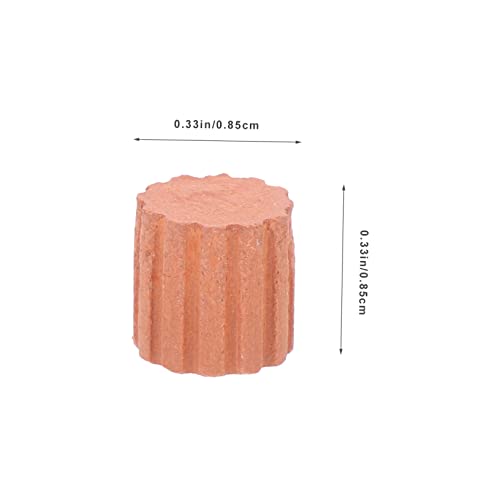 SOPOTUTU 20 Stück Teiliges Miniatur Ziegelsteine Kleine Bausteine für DIY Modellbau Mikro Landschaft Sandtisch Zubehör Sichere Polierte Mini Haus für Kreative Garten und von SOPOTUTU