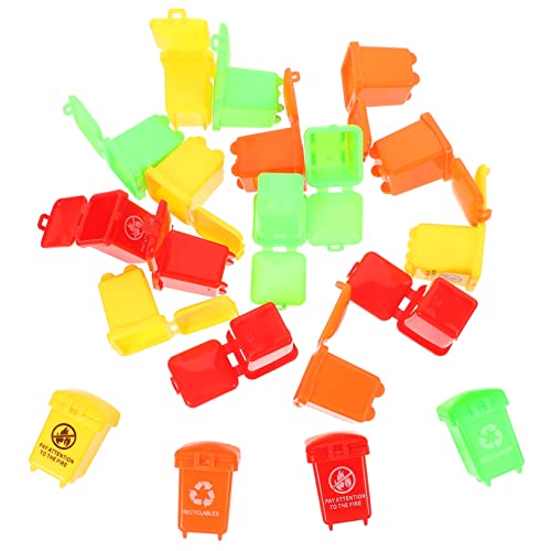 SOPOTUTU 20 Stück Teiliges Mülleimer Spielzeugset für Interaktive Müllklassifizierung mit Realistischem Design und Öffnendem Deckel Geschenkidee für Kleine Müllabfuhr Fans SOPOTUTU 20 Stück Teiliges Mülleimer Spielzeugset für Interaktive Müllklassifizierung mit Realistischem Design und Öffnendem Deckel Geschenkidee für Kleine Müllabfuhr Fans von SOPOTUTU