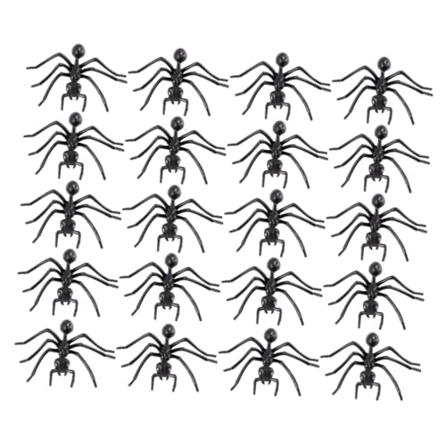 SOPOTUTU 20 Stück Teiliges Realistische Kunststoff Ameisen Dekoration Halloween Simulation Insekten für Tischdeko und Partypranks Langlebig und Detailgetreu für Spukhaus und Kindergeschenk von SOPOTUTU