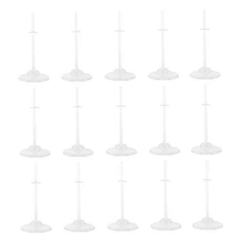 SOPOTUTU 20 Stück Teiliges Transparentes Puppenhalter aus Bruchsicherem mit Breiter Basis Verstellbarer Taillenstütze Stabiler Standfestigkeit für Sichere Puppenpräsentation und Schutz SOPOTUTU 20 Stück Teiliges Transparentes Puppenhalter aus Bruchsicherem mit Breiter Basis Verstellbarer Taillenstütze Stabiler Standfestigkeit für Sichere Puppenpräsentation und Schutz von SOPOTUTU