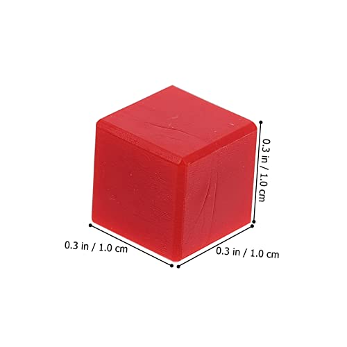 SOPOTUTU 200 Stück Teiliges Farbiges Lernspielzeug aus Kunststoff Bunte Bauklötze für Grundschüler zum Zählen Sortieren Mustererkennen Formenlernen und Geometrischem Verständnis im von SOPOTUTU