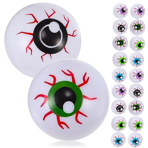 SOPOTUTU 20Stücke Halloween Augäpfel Creepy Fake Augenbälle Wackelnde Augen für Halloween Party Dekoration Sicher für Kreative Dekoideen SOPOTUTU 20Stücke Halloween Augäpfel Creepy Fake Augenbälle Wackelnde Augen für Halloween Party Dekoration Sicher für Kreative Dekoideen von SOPOTUTU