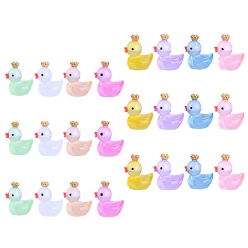 SOPOTUTU 24stücke Miniature Leuchtende Ente Figuren Teiliges Nachtleuchtende Deko Für Garten Puppenhaus Und Kinderzimmer Lustige Mini Tierfiguren Aus Resin Für Kreative Dekorationen SOPOTUTU 24stücke Miniature Leuchtende Ente Figuren Teiliges Nachtleuchtende Deko Für Garten Puppenhaus Und Kinderzimmer Lustige Mini Tierfiguren Aus Resin Für Kreative Dekorationen von SOPOTUTU