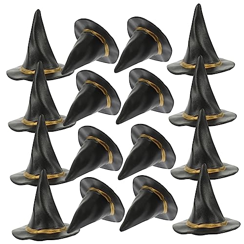 SOPOTUTU 24 Stück Mini Hexenhüte für Puppenhaus Teiliges Halloween Dekoration für Miniaturen Leicht und Sicher für DIY Projekte und Kreative für Ihre Puppen und Spielzeuge SOPOTUTU 24 Stück Mini Hexenhüte für Puppenhaus Teiliges Halloween Dekoration für Miniaturen Leicht und Sicher für DIY Projekte und Kreative für Ihre Puppen und Spielzeuge von SOPOTUTU