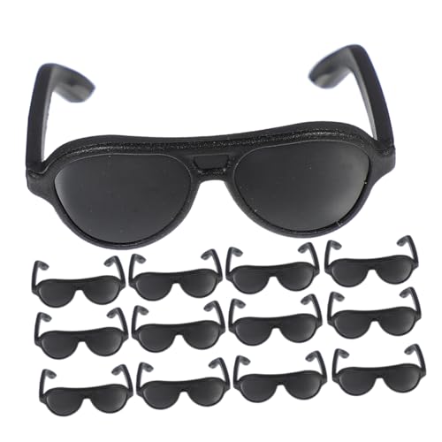 SOPOTUTU 24 Stück Mini -Sonnenbrille Miniaturpuppenbrille winzige Brille Puppenbrillen Kostümzubehör für Minipuppen klein Requisiten für Kinderbrillen Mini-Sonnenbrille Schwarz SOPOTUTU 24 Stück Mini -Sonnenbrille Miniaturpuppenbrille winzige Brille Puppenbrillen Kostümzubehör für Minipuppen klein Requisiten für Kinderbrillen Mini-Sonnenbrille Schwarz von SOPOTUTU