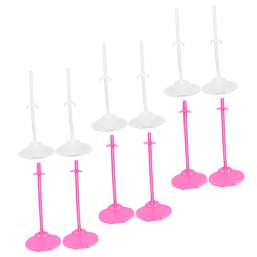 SOPOTUTU 24 Stück Puppenständer für Figuren Stabiler Halter für Kleine Actionfiguren und Puppen Transparent für Puppenhaus und Display Dekoration SOPOTUTU 24 Stück Puppenständer für Figuren Stabiler Halter für Kleine Actionfiguren und Puppen Transparent für Puppenhaus und Display Dekoration von SOPOTUTU