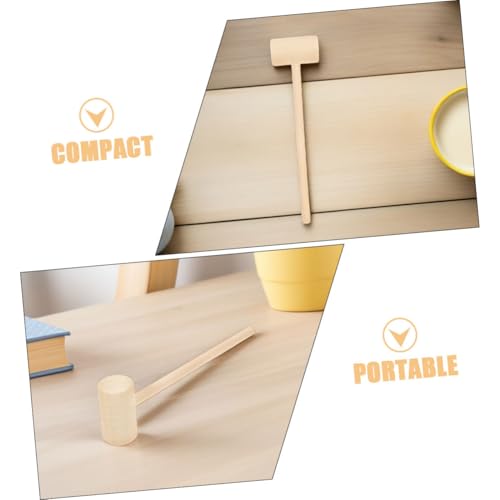 SOPOTUTU 24 Stück Teiliges Mini Holzhammer Ergonomisch für Kinderhände als Schokoladenhammer für Partys zum Basteln und Leichtes Holzspielzeug für Kreative DIY Aktivitäten SOPOTUTU 24 Stück Teiliges Mini Holzhammer Ergonomisch für Kinderhände als Schokoladenhammer für Partys zum Basteln und Leichtes Holzspielzeug für Kreative DIY Aktivitäten von SOPOTUTU