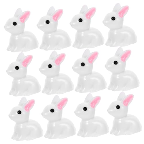 SOPOTUTU 25 Stück Häschenverzierung Kaninchen-kuchenaufleger Osterhasenfiguren Mikro-häschen-Figuren Miniatur-häschenfiguren Mini-hasenfiguren Kleine Hasenfiguren Miniatur-Hasen Harz Weiß SOPOTUTU 25 Stück Häschenverzierung Kaninchen-kuchenaufleger Osterhasenfiguren Mikro-häschen-Figuren Miniatur-häschenfiguren Mini-hasenfiguren Kleine Hasenfiguren Miniatur-Hasen Harz Weiß von SOPOTUTU