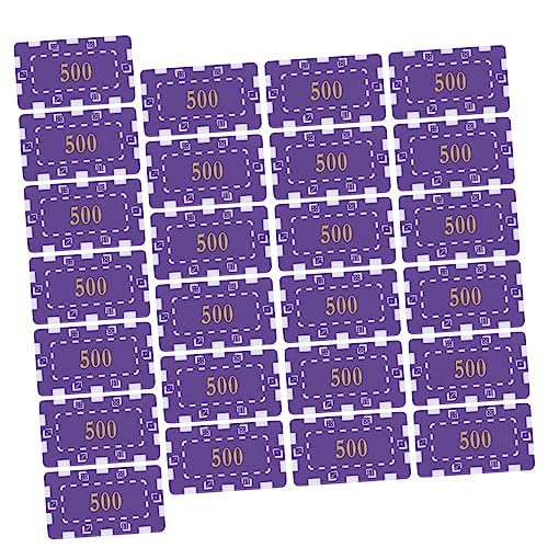SOPOTUTU 25 Stück Plastik Zählchips für Bingo und Lernspiele Zahlenbedruckte Spielmarken für Unterricht und Freizeitaktivitäten SOPOTUTU 25 Stück Plastik Zählchips für Bingo und Lernspiele Zahlenbedruckte Spielmarken für Unterricht und Freizeitaktivitäten von SOPOTUTU