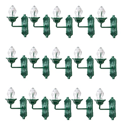 SOPOTUTU 25 Stück Teiliges Miniatur Wandlampen Weißes Licht Mini Haus Zubehör Realistische Miniatur Dekoration für Moos Sandlandschaft Puppenhaus Basteln SOPOTUTU 25 Stück Teiliges Miniatur Wandlampen Weißes Licht Mini Haus Zubehör Realistische Miniatur Dekoration für Moos Sandlandschaft Puppenhaus Basteln von SOPOTUTU