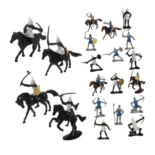 SOPOTUTU 28Stücke Soldaten Figuren Mittelalterliche Ritter Und Pferde Detailreiche Sandtisch Dekoration Menschenmodelle Für Realistische Szenen Für Kreative Spielideen SOPOTUTU 28Stücke Soldaten Figuren Mittelalterliche Ritter Und Pferde Detailreiche Sandtisch Dekoration Menschenmodelle Für Realistische Szenen Für Kreative Spielideen von SOPOTUTU
