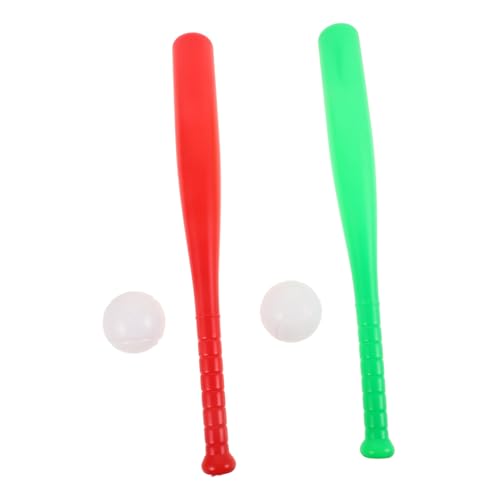 SOPOTUTU 2Sätze Baseballschläger Für Outdoor Hand Auge Koordination Und Bewegung Für Kleinkinder Und Jugendliche Leicht Und Tragbar von SOPOTUTU