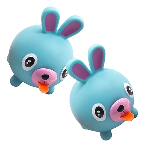 SOPOTUTU 2Stücke Cartoon Tier Squeeze Lustige Dekompression Spielzeuge Für Stressabbau Und Emotionale Befreiung Partys Und Animiertes Tierdesign von SOPOTUTU