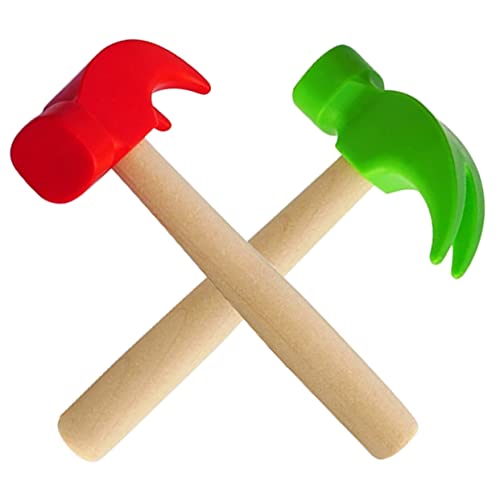 SOPOTUTU 2Stücke Hammer Robustes und Kunststoffspielzeug für Kreatives Rollenspiel für Jungen und Mädchen Sicher und Langlebig Perfektes für Kindergeburtstage SOPOTUTU 2Stücke Hammer Robustes und Kunststoffspielzeug für Kreatives Rollenspiel für Jungen und Mädchen Sicher und Langlebig Perfektes für Kindergeburtstage von SOPOTUTU