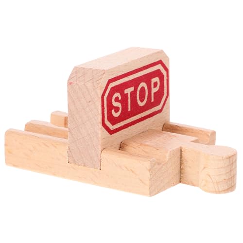 SOPOTUTU 2Stücke Holzspielzeug Haltegleis für Eisenbahnen DIY Bahngleise zum Zusammenbauen für Jährige Fördert Geschicklichkeit und Kreativität Sicheres und Langlebiges SOPOTUTU 2Stücke Holzspielzeug Haltegleis für Eisenbahnen DIY Bahngleise zum Zusammenbauen für Jährige Fördert Geschicklichkeit und Kreativität Sicheres und Langlebiges von SOPOTUTU