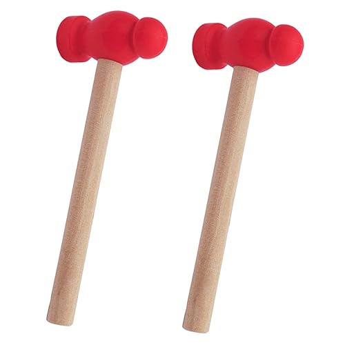 SOPOTUTU 2Stücke Kinderspielzeug Hammer Rotes Hämmerchen Für Spielerisches Werkzeug Für Hämmern Und Basteln Für Jungen Und Fördert Kreativität Und Motorische Fähigkeiten SOPOTUTU 2Stücke Kinderspielzeug Hammer Rotes Hämmerchen Für Spielerisches Werkzeug Für Hämmern Und Basteln Für Jungen Und Fördert Kreativität Und Motorische Fähigkeiten von SOPOTUTU