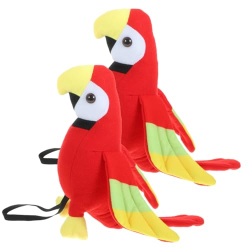SOPOTUTU 2Stücke Plüsch Papagei Kostümzubehör Lebensechte Schulter Papageien für Piraten Cosplay Partys und Kinderunterhaltung Anpassbar und Langlebig SOPOTUTU 2Stücke Plüsch Papagei Kostümzubehör Lebensechte Schulter Papageien für Piraten Cosplay Partys und Kinderunterhaltung Anpassbar und Langlebig von SOPOTUTU