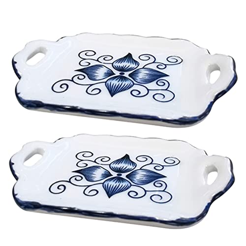 SOPOTUTU 2Stücke Teetassen mit Tablett Puppenhaus Zubehör Tee Service für Miniaturwelt Dekorative Accessoires für Puppenhäuser Winzige Hausschmuck Elemente SOPOTUTU 2Stücke Teetassen mit Tablett Puppenhaus Zubehör Tee Service für Miniaturwelt Dekorative Accessoires für Puppenhäuser Winzige Hausschmuck Elemente von SOPOTUTU