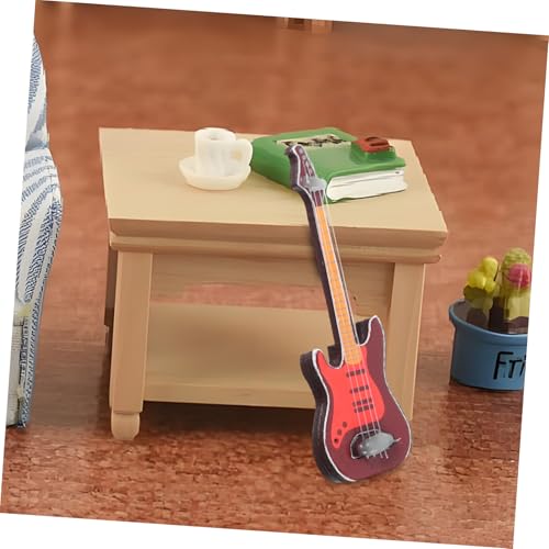 SOPOTUTU 3 STÜCKE Teiliges Mini Gitarren aus Kunststoff Glatte Oberfläche Miniatur Musikinstrumente für Puppenhaus Dekoration und Kreative Bastelprojekte Kleine Möbelaccessoires SOPOTUTU 3 STÜCKE Teiliges Mini Gitarren aus Kunststoff Glatte Oberfläche Miniatur Musikinstrumente für Puppenhaus Dekoration und Kreative Bastelprojekte Kleine Möbelaccessoires von SOPOTUTU