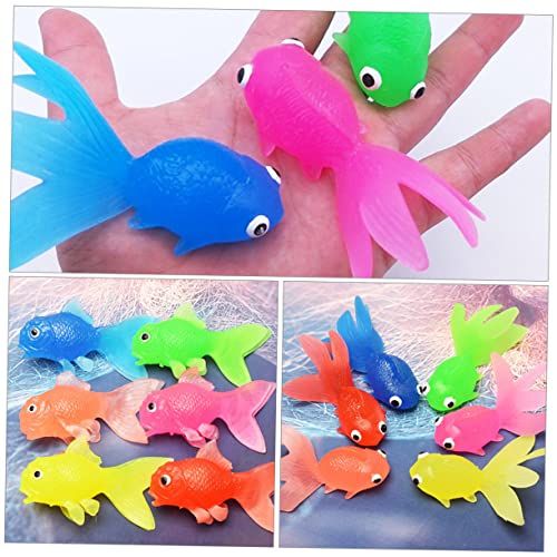 SOPOTUTU 3 Sätze Badespielzeug Weiche Goldfisch Figuren mit Netzen Lustige Wasserspielzeuge für Bad Fördern Hand Auge Koordination und Farbenerkennung Bunte Badefisch Sets Zufällige Farbe SOPOTUTU 3 Sätze Badespielzeug Weiche Goldfisch Figuren mit Netzen Lustige Wasserspielzeuge für Bad Fördern Hand Auge Koordination und Farbenerkennung Bunte Badefisch Sets Zufällige Farbe von SOPOTUTU