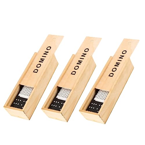SOPOTUTU 3 Sätze Domino interaktives auflageboxen Tischspiel aufbewahrungsbox für Family Games Bildungsspielzeug Holzbausteine pädagogisches hölzern SOPOTUTU 3 Sätze Domino interaktives auflageboxen Tischspiel aufbewahrungsbox für Family Games Bildungsspielzeug Holzbausteine pädagogisches hölzern von SOPOTUTU