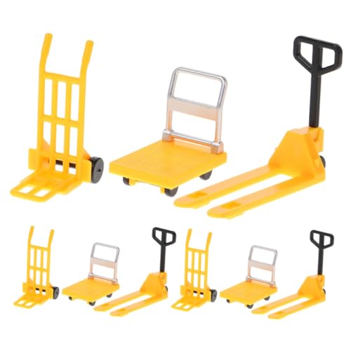 SOPOTUTU 3 Sätze Miniaturfahrzeug Kleiner Gabelstapler Mikro Plattformwagen Baustellenfahrzeuge für Lernspielzeug und DIY Projekte Realistische Modelle für Kreative Spielideen SOPOTUTU 3 Sätze Miniaturfahrzeug Kleiner Gabelstapler Mikro Plattformwagen Baustellenfahrzeuge für Lernspielzeug und DIY Projekte Realistische Modelle für Kreative Spielideen von SOPOTUTU