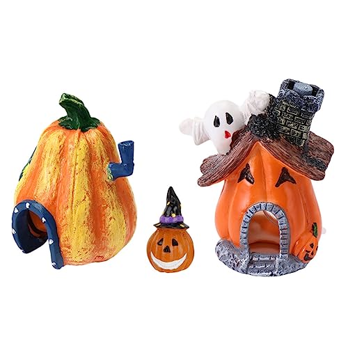 SOPOTUTU 3 Stück Kürbis -spukhausdekoration Haus Fischbecken Aquarium Klein Halloween-aquariendekorationen Dekoration des Aquarienhauses Halloween-Haus Fischtankverzierung Harz SOPOTUTU 3 Stück Kürbis -spukhausdekoration Haus Fischbecken Aquarium Klein Halloween-aquariendekorationen Dekoration des Aquarienhauses Halloween-Haus Fischtankverzierung Harz von SOPOTUTU