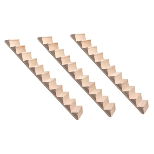 SOPOTUTU 3 Stück Maßstab Puppenhausmöbel ohne Handlauf Vielseitiges DIY Zubehör für Kinderspielzeug und Kreative Miniaturszenen SOPOTUTU 3 Stück Maßstab Puppenhausmöbel ohne Handlauf Vielseitiges DIY Zubehör für Kinderspielzeug und Kreative Miniaturszenen von SOPOTUTU