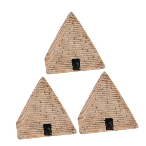 SOPOTUTU 3 Stück Pyramiden-Sandtisch-Sand-Set sandspielzeug Sandkasten Ägyptische Architektur Figur deko Mini-Pyramidenskulptur aus Harz Miniatur-Pyramidenfigur aus Harz SOPOTUTU 3 Stück Pyramiden-Sandtisch-Sand-Set sandspielzeug Sandkasten Ägyptische Architektur Figur deko Mini-Pyramidenskulptur aus Harz Miniatur-Pyramidenfigur aus Harz von SOPOTUTU
