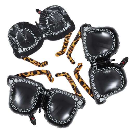 SOPOTUTU 3 Stück Teiliges Aufblasbare Sonnenbrillen Mikrofon folienballons aus Aluminium für Jahre Disco mottoparty Dekoration Robuste Reißfeste Partydeko mit Retro design für SOPOTUTU 3 Stück Teiliges Aufblasbare Sonnenbrillen Mikrofon folienballons aus Aluminium für Jahre Disco mottoparty Dekoration Robuste Reißfeste Partydeko mit Retro design für von SOPOTUTU
