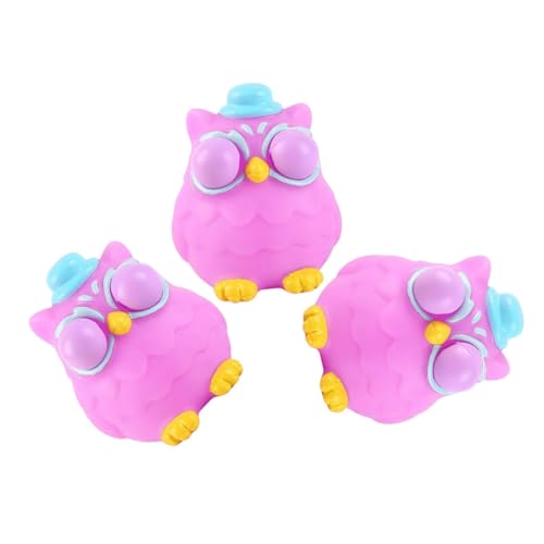 SOPOTUTU 3 Stück Teiliges Eulen quetschspielzeug Lustiges Antistress Squeeze Toy mit Herauspoppenden Augen Weiches Druckspielzeug zur Angst Stresslinderung als und Partyspaß SOPOTUTU 3 Stück Teiliges Eulen quetschspielzeug Lustiges Antistress Squeeze Toy mit Herauspoppenden Augen Weiches Druckspielzeug zur Angst Stresslinderung als und Partyspaß von SOPOTUTU