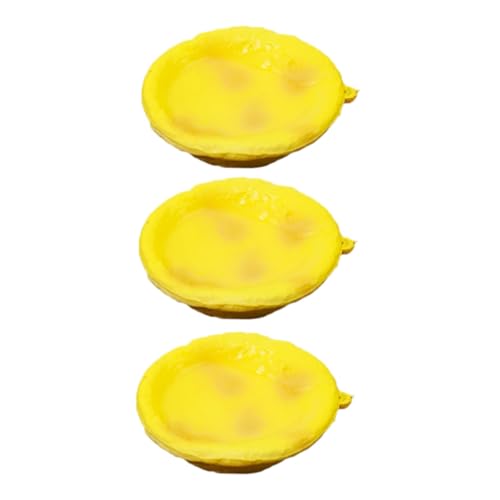 SOPOTUTU 3 Stück Teiliges Lebensnahes Schaumei Tart Modell Realistische Dekoration Langlebiges Künstliches Dessert Requisite für Fotografie Spiele und Schaufenstergestaltung von SOPOTUTU