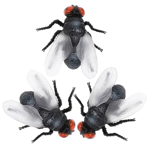 SOPOTUTU 3 Stück Teiliges Miniatur Fliegen Figuren Realistische Kunststoff Insekten Realistische Insektenmodelle für Naturkunde Lernspielzeug Kindergarten Indoor Outdoor SOPOTUTU 3 Stück Teiliges Miniatur Fliegen Figuren Realistische Kunststoff Insekten Realistische Insektenmodelle für Naturkunde Lernspielzeug Kindergarten Indoor Outdoor von SOPOTUTU