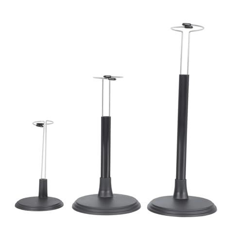 SOPOTUTU 3 Stück Teiliges Puppenstützgestell Stabile Figurenständer für Sammlerpuppen und Dekoration Geeignet für Regal und Tisch von SOPOTUTU