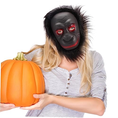 SOPOTUTU 3 Stück Teiliges Schimpansen Masken aus Plüsch und Lustige Tiermasken für Erwachsene Atmungsaktive Halloween Dekoration Strapazierfähig und Geeignet für Festival und Party SOPOTUTU 3 Stück Teiliges Schimpansen Masken aus Plüsch und Lustige Tiermasken für Erwachsene Atmungsaktive Halloween Dekoration Strapazierfähig und Geeignet für Festival und Party von SOPOTUTU