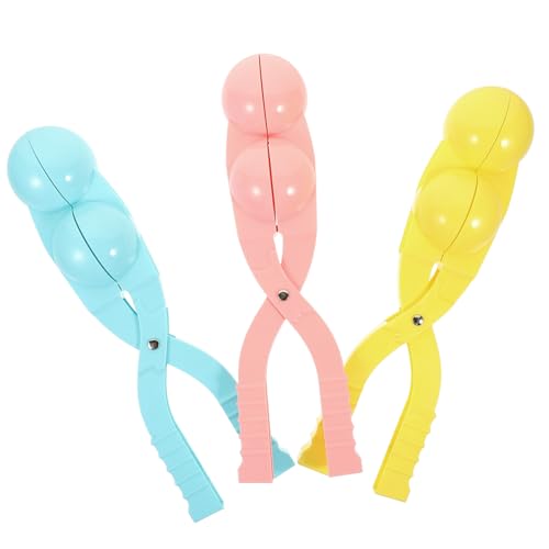 SOPOTUTU 3 Stück Teiliges Schneespielzeug für Schneeformer Clips mit Griff für Lustige Winterspiele im Freien für Schneeballschlachten und Kreative Spielideen Zufällige SOPOTUTU 3 Stück Teiliges Schneespielzeug für Schneeformer Clips mit Griff für Lustige Winterspiele im Freien für Schneeballschlachten und Kreative Spielideen Zufällige von SOPOTUTU